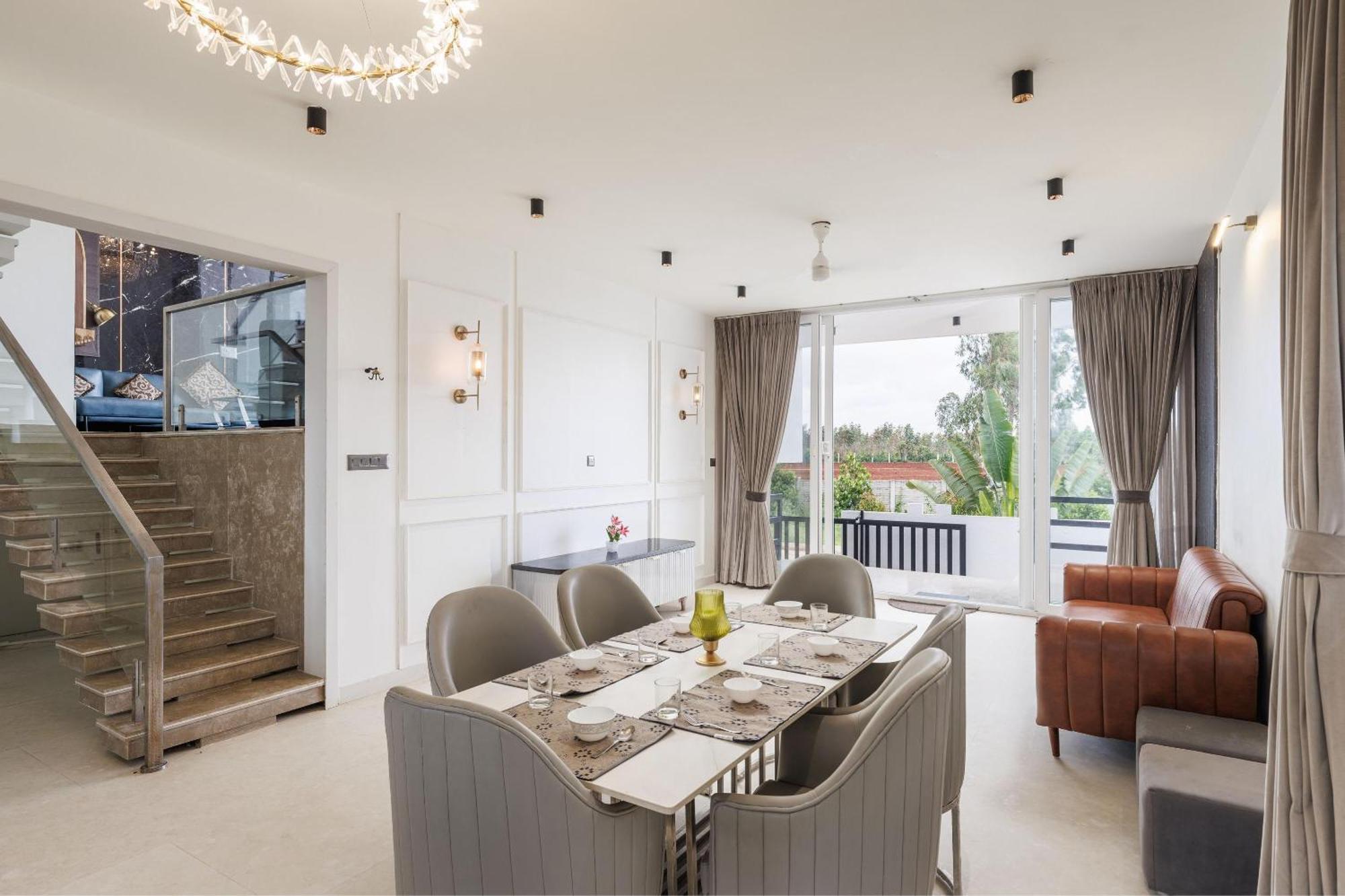 Celestial Sapphire Villa Pvt Pool Veg Food 4Bhk Dod Ballapur Exterior photo